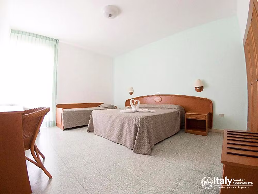Comfortable Family Guest Room at Hotel Eden – Tremiti Islands