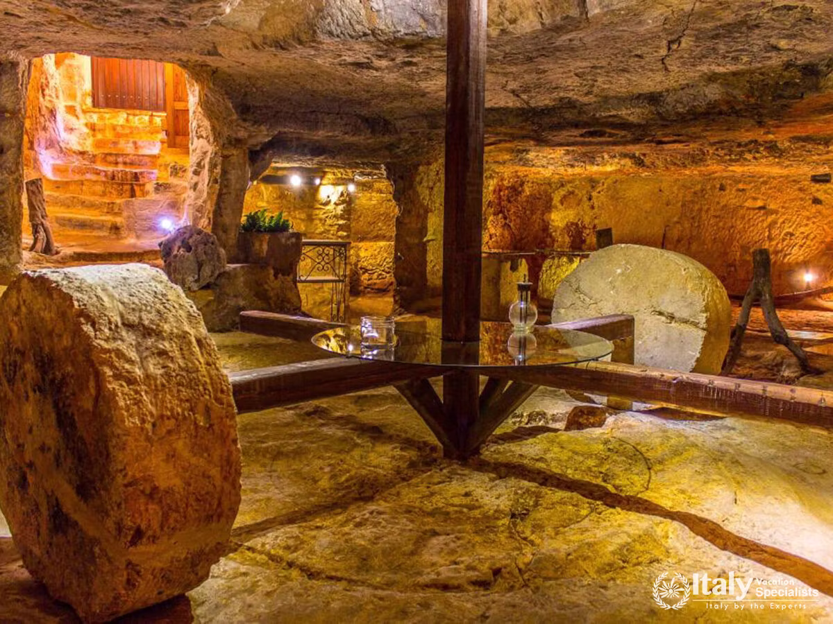 Historic Underground Olive Oil Mill Experience
