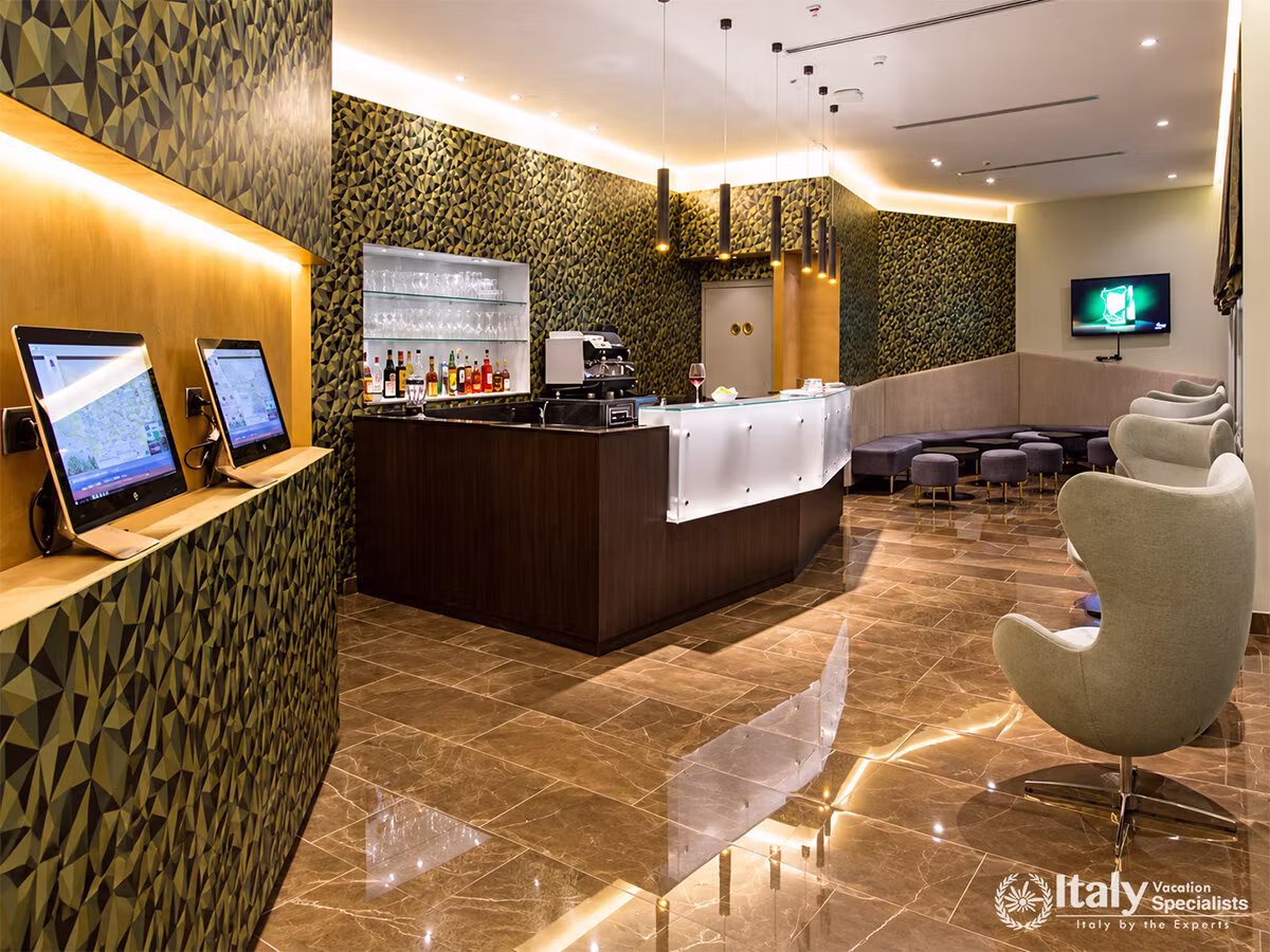 Stylish Hotel Lounge