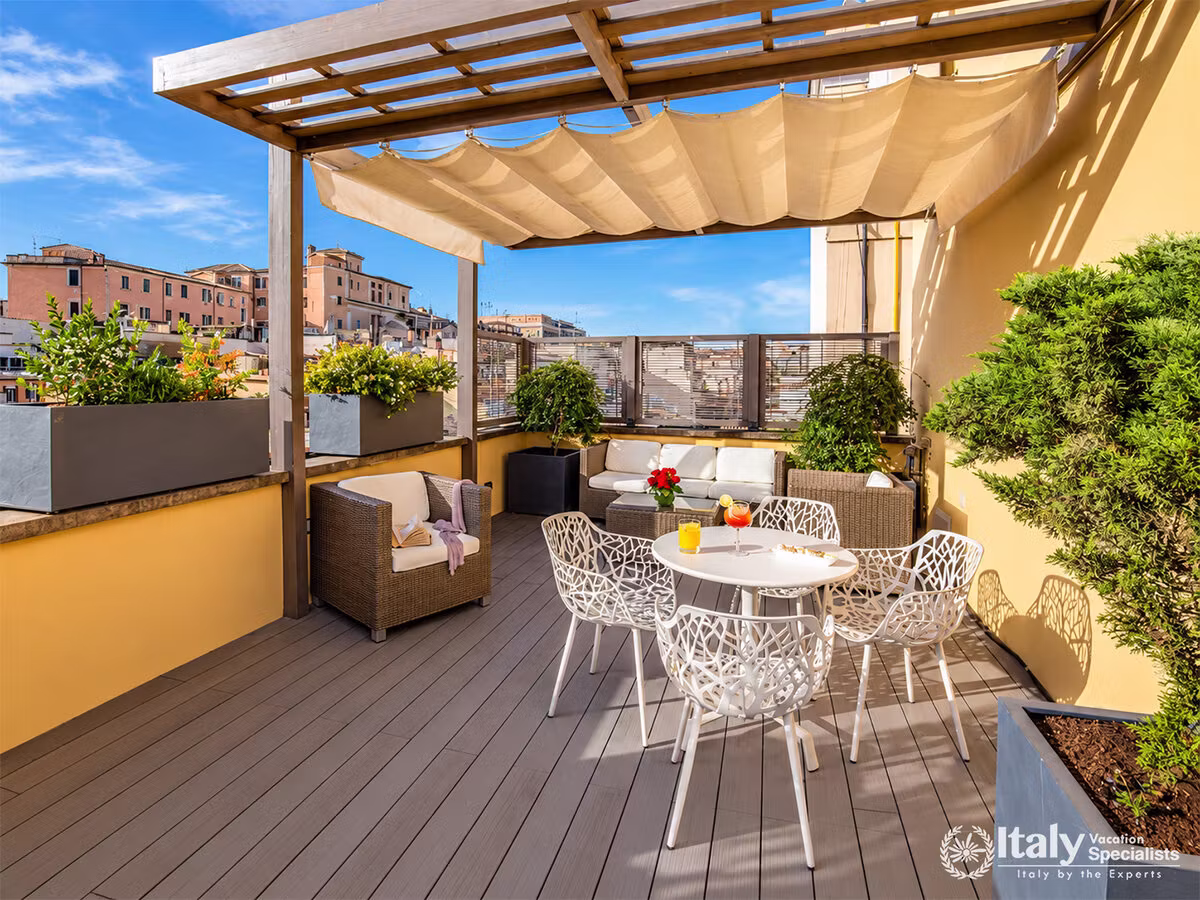 Sunny Rooftop Terrace