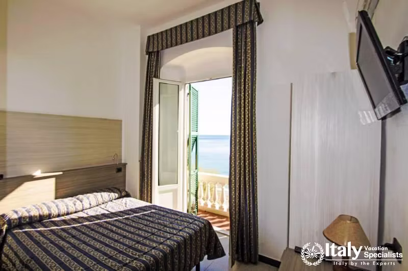 Beautiful bedroom of Hotel Baia