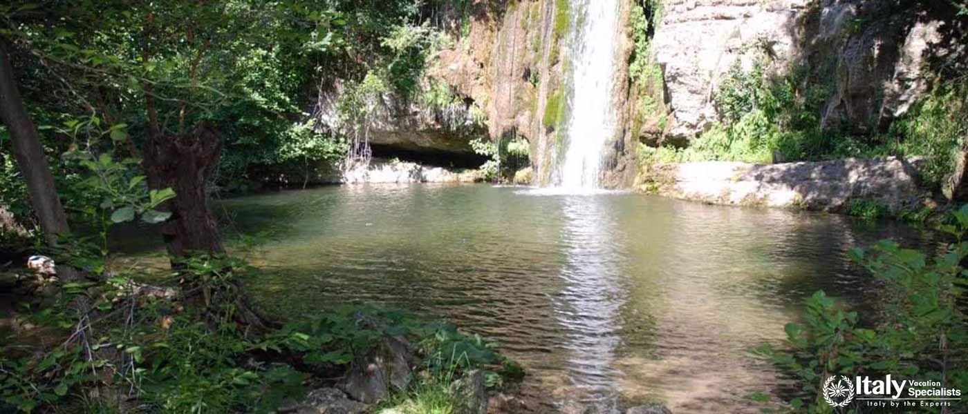 Amazing waterfall views from Agriturismo Arcera