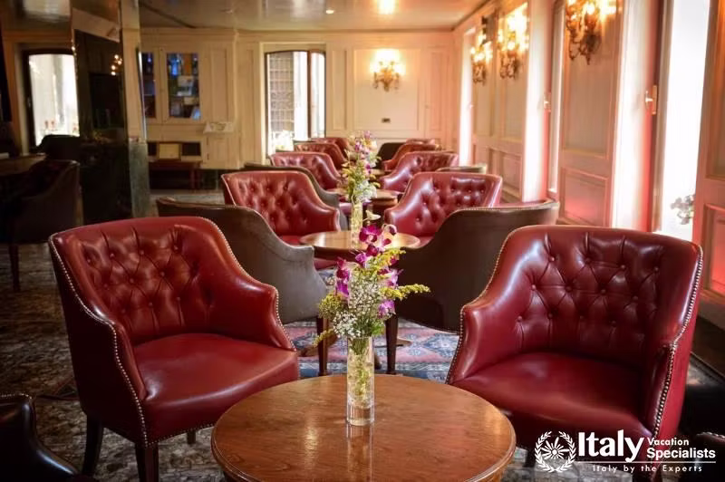 Sitting area in Hotel Cavalletto & Doge Orseolo
