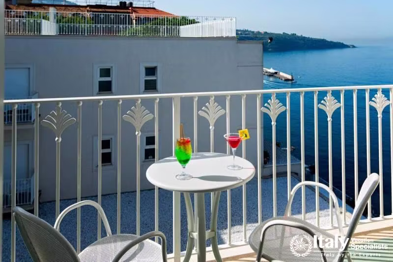 Terraces in Grand Hotel Riviera Sorrento