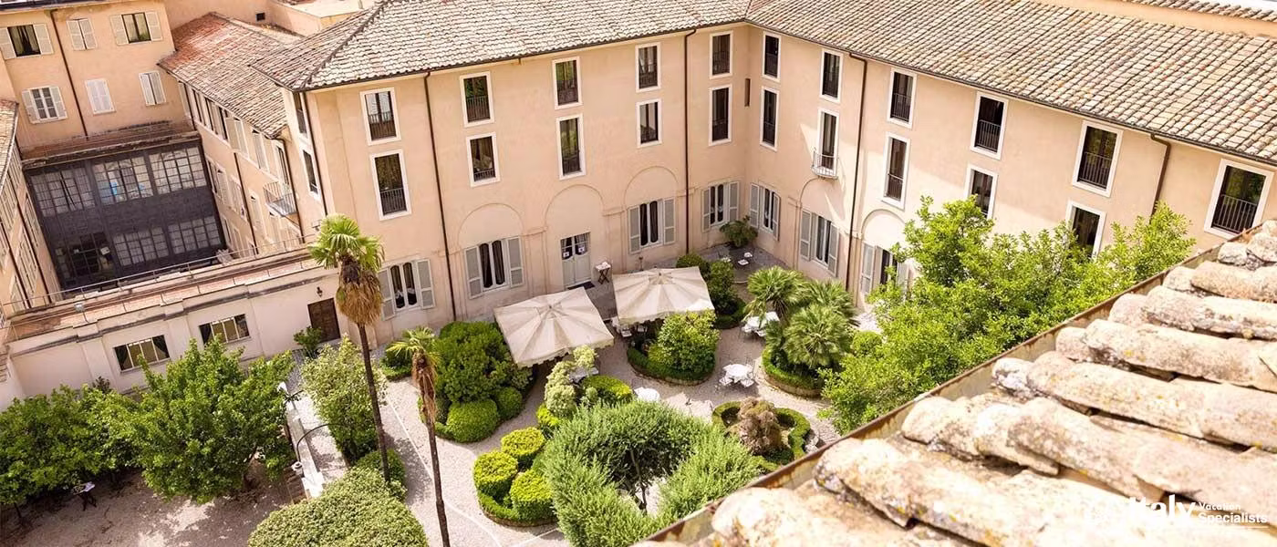 Peaceful environment is provided throughout the hotel 