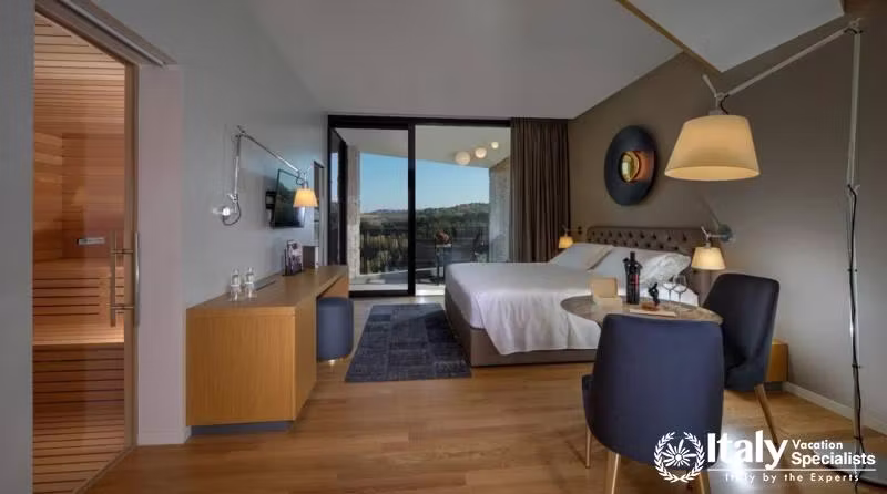 Superior double or twin room in Palazzo di Varignana Resort & SPA