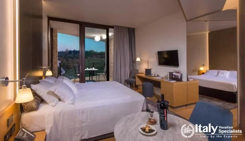 Superior double or twin room in Palazzo di Varignana Resort & SPA