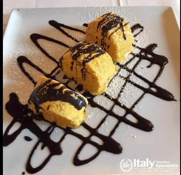 Amazing Desert in ristorant esibilla