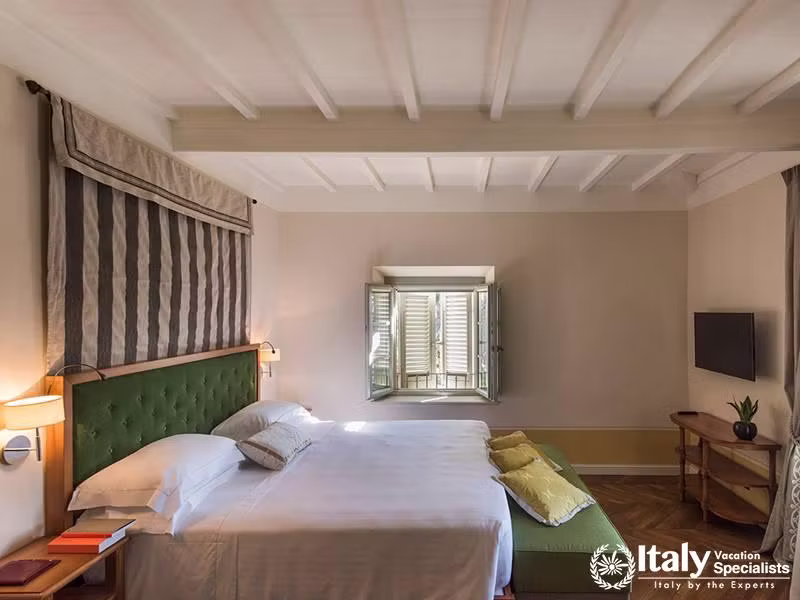 Superior double room in Borgo San Felice Hotel