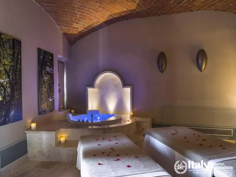 Wonderful spa in Borgo San Felice Hotel
