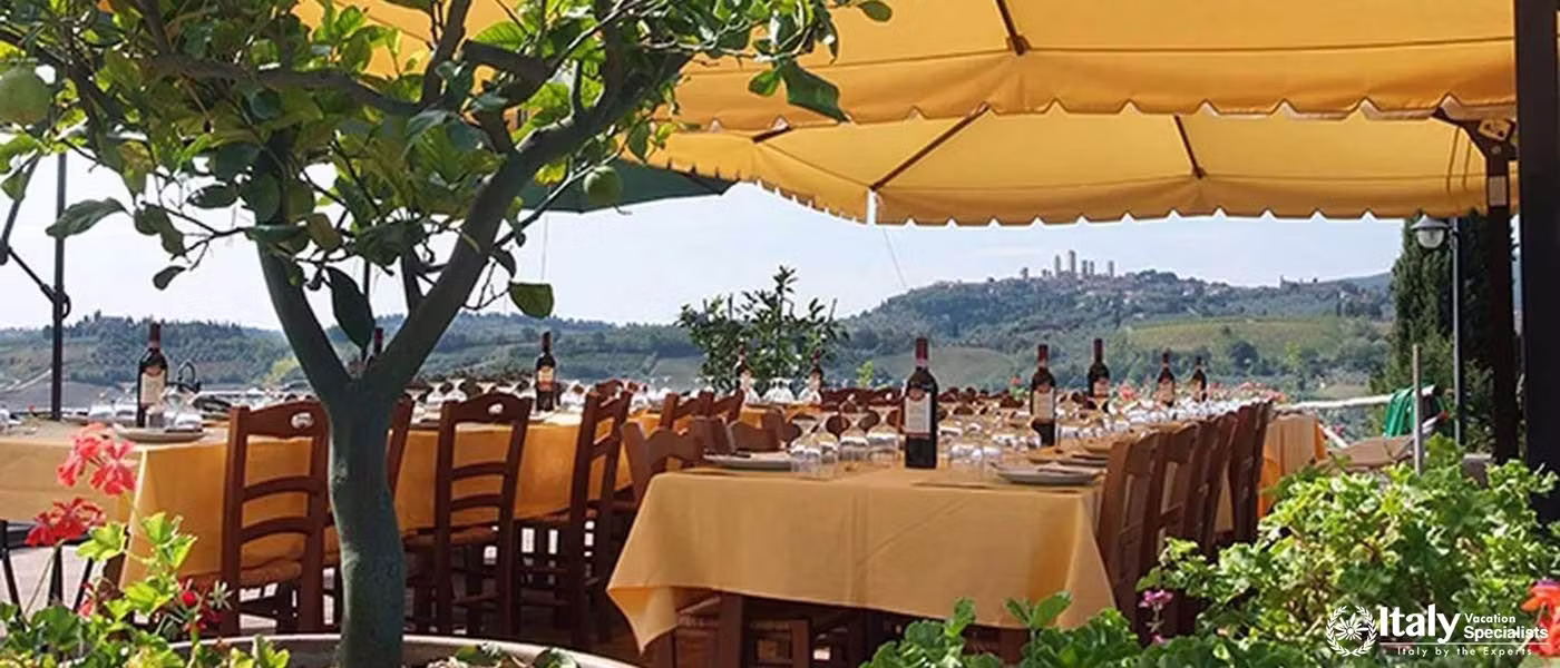Restaurant at Fattoria Poggio Alloro