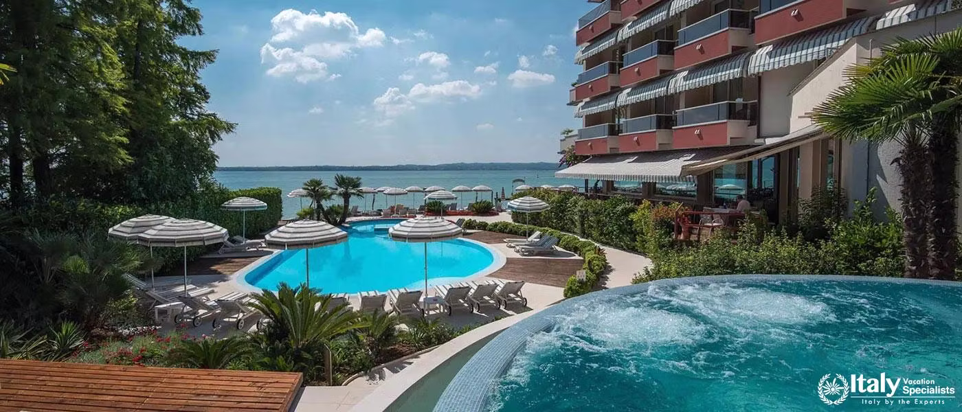 Amazing view from the pool in Hotel Continental Wellness & Spa