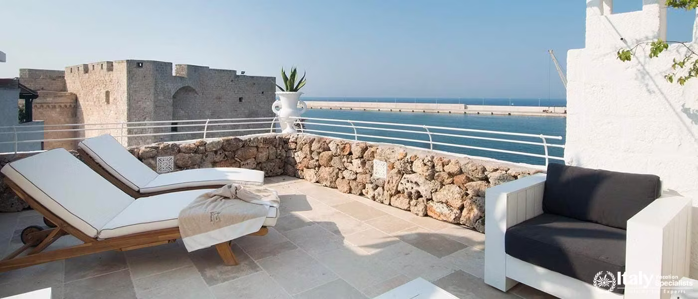 Amazing outdoor interior in Don Ferrante 