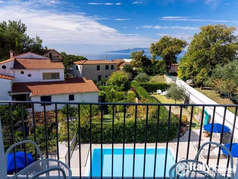A Slice of Paradise: Balcony Views at Hotel Murmann, Maratea