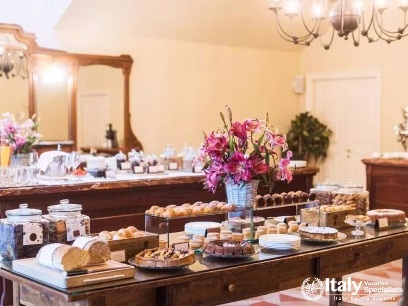 Lavish breakfast buffet ready to delight guests at QC Termeroma Spa and Resort