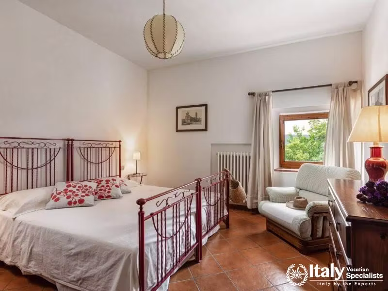 Relax in the cozy and charming bedrooms, offering serene views and ultimate comfort.