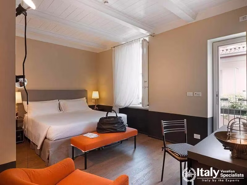 Court Superior Room at Hotel Maison Borella with courtyard views.