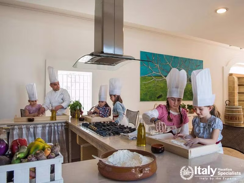Cooking Class with Children at Masseria Il Melograno in Monopoli, Italy