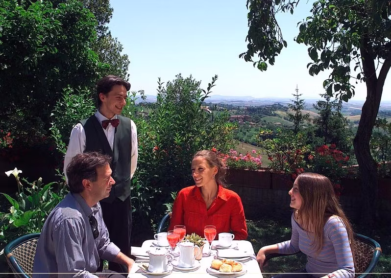 Santa Caterina Breakfast in Garden
