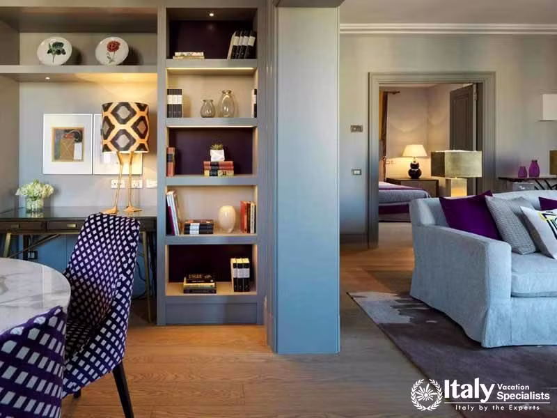 A very luxurious hotel in Rome
