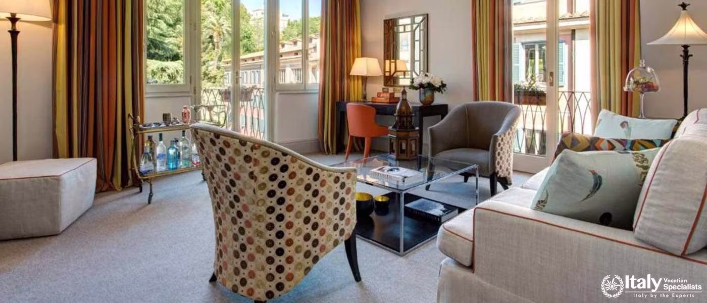 Interior in Rocco Forte Hotel De Russie