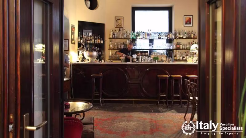 Wonderful Bar in Hotel Locarno