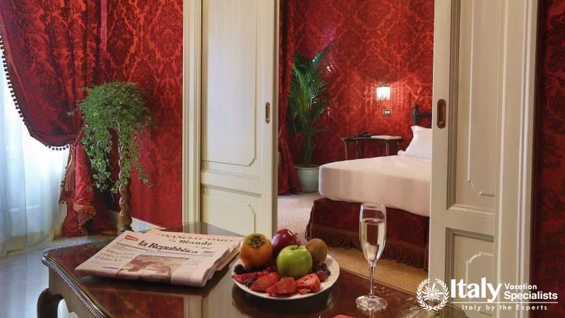 Beautiful Bedroom in Hotel Locarno