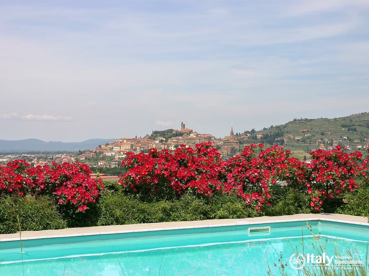 Private Swimming Pool with Scenic Views at Villa Buccelletti