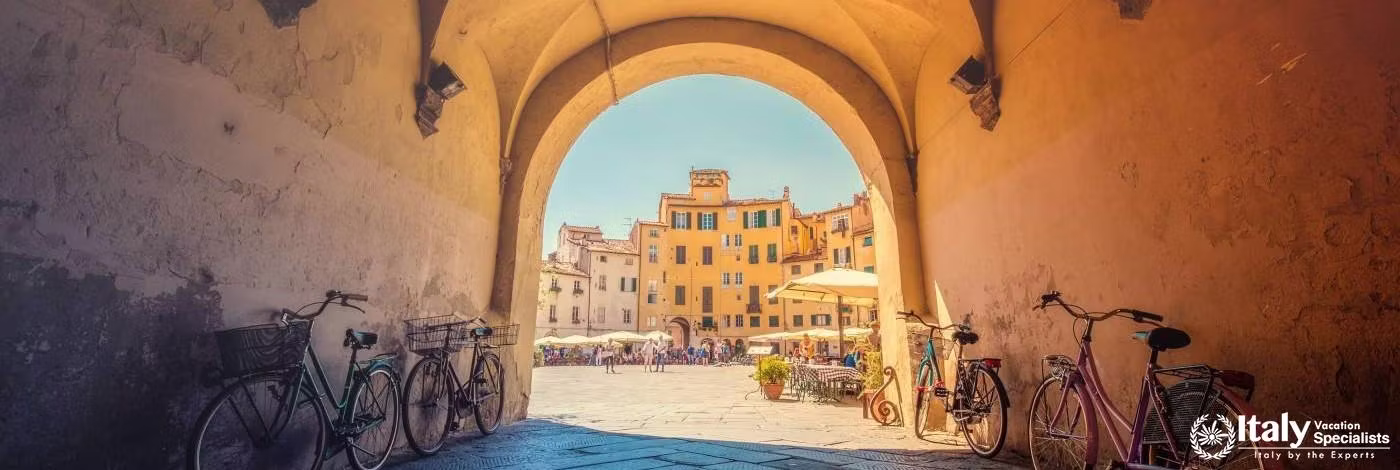 Right Outside the Beautiful Town of Lucca 