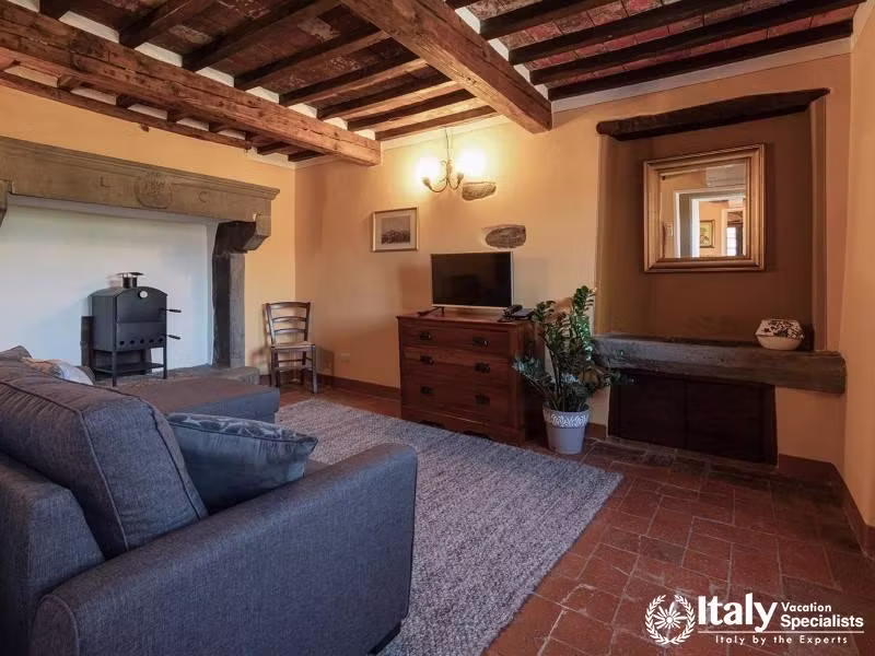 Living Room: Relax in a warm and inviting living room.