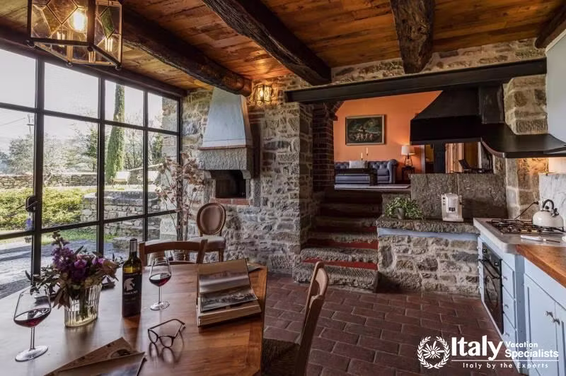 Rustic Dining: Dine in a charming, rustic setting with garden views.