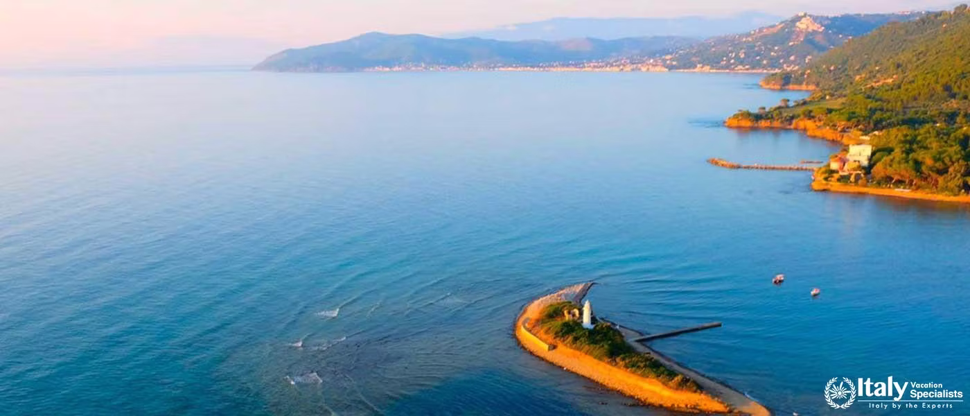 Cilento Coast in an important tourist area of southern Italy