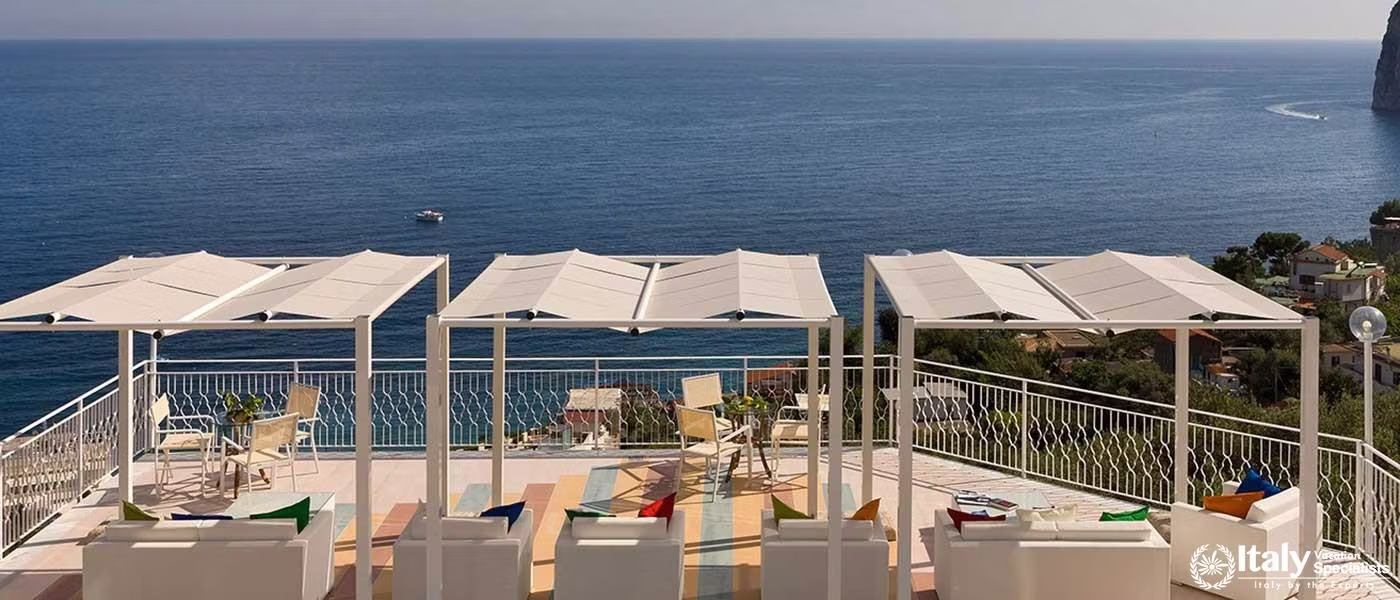 Outdoor dinning/restaurant in Villa Esattezza