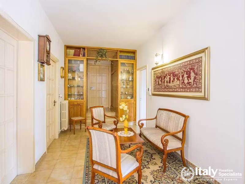 Inviting Living Room at Villa Alimini in Otranto, Italy