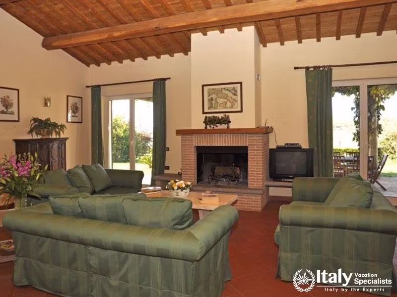Living room in Villa Cesare Rome-Lazio Villa