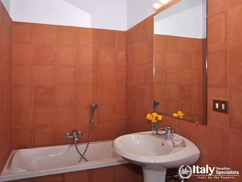 Unique bathroom in Villa Cesare Rome-Lazio Villa
