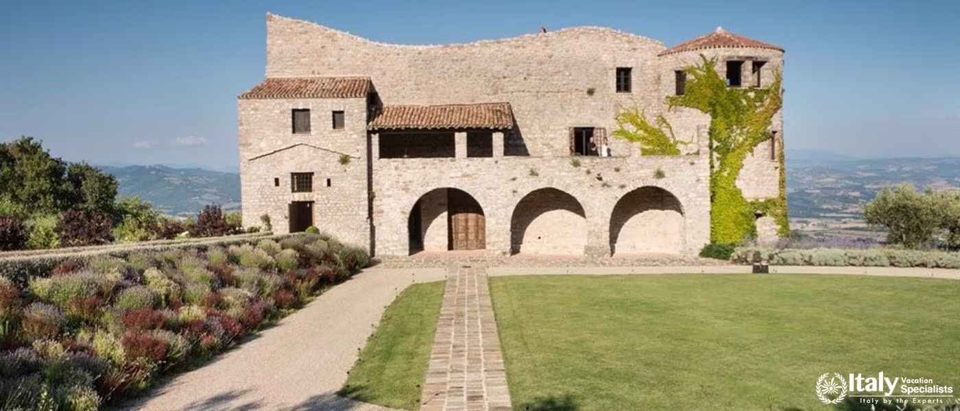 Exterior of Villa Tezio