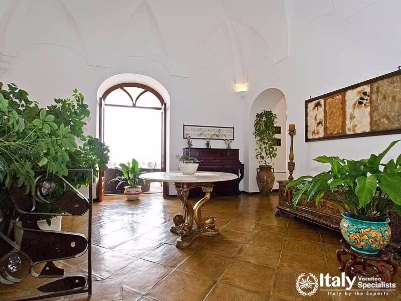 Entrance in Villa Bideri