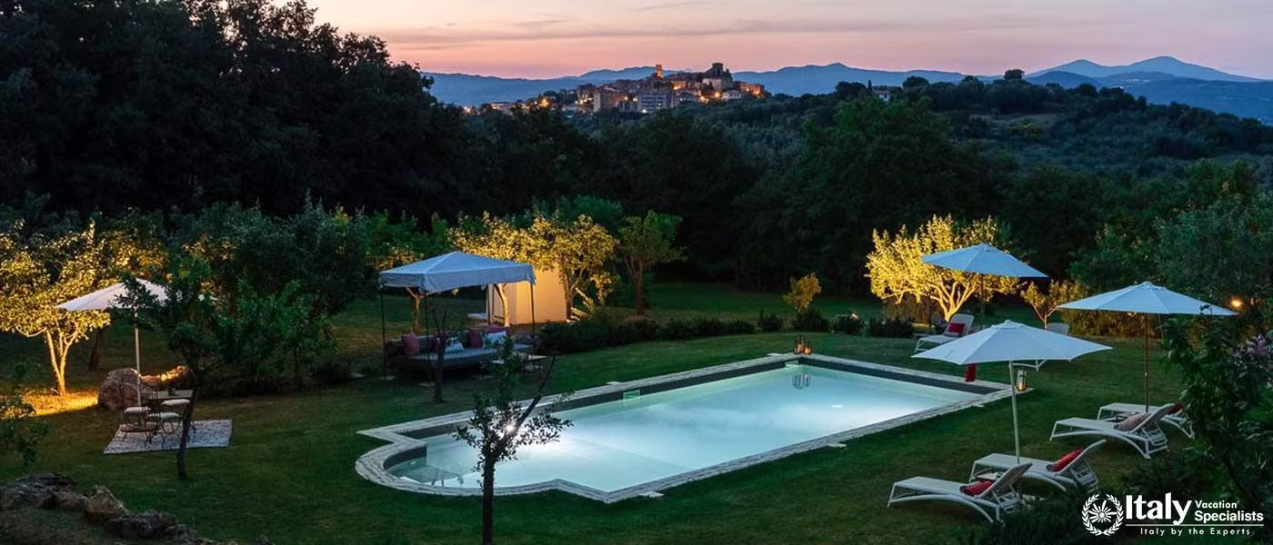 Amazing out view from Villa Maremma 