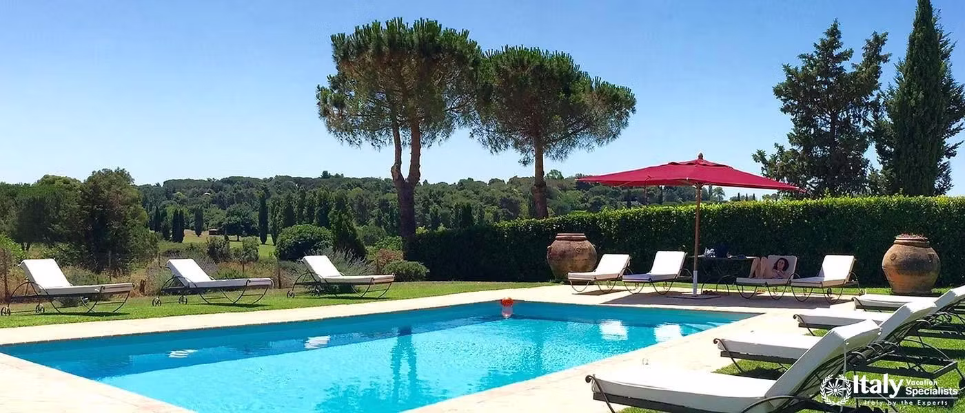 Beautiful Views from the Outdoor Swimming Pool of Villa Serenity Haven