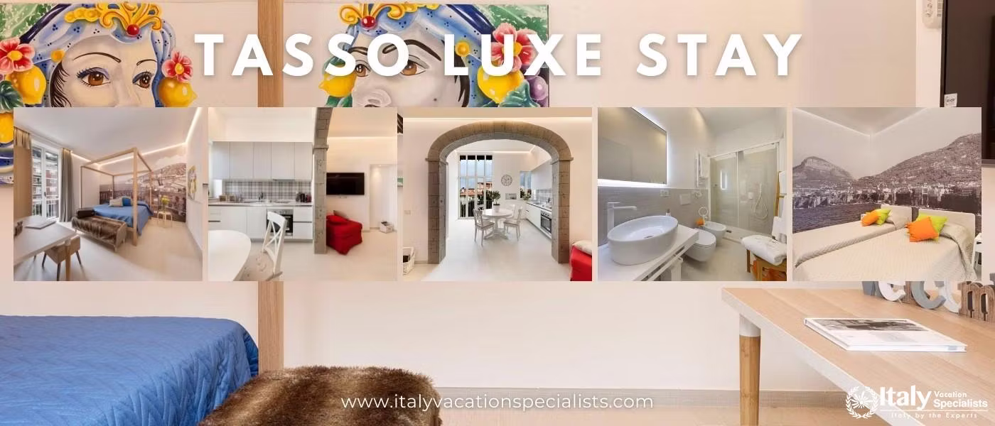 Experience the Vibrant Art and Luxury of Tasso Luxe Stay in Sorrento, Italy