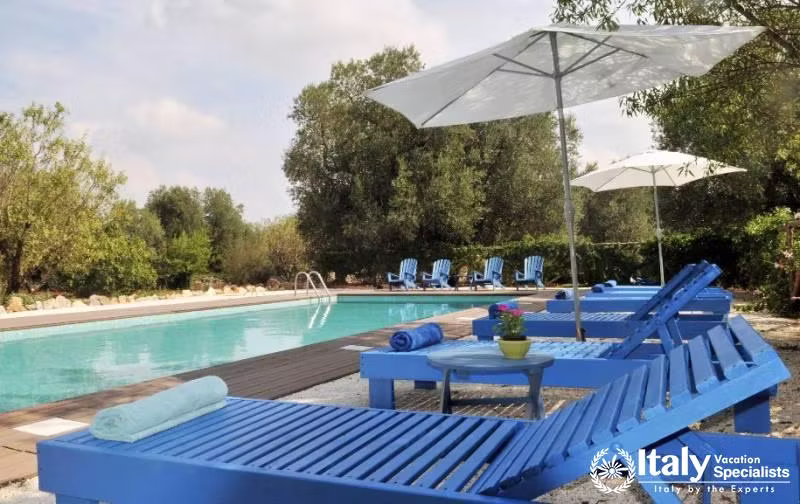 Divine swimming pool in Villa Mimma Puglia