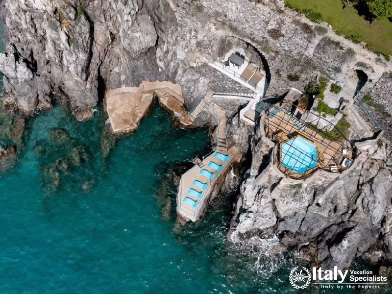 Cliffside Luxury: Panoramic Views and Pools at Villa Dei Sogni in Amalfi Coast, Italy