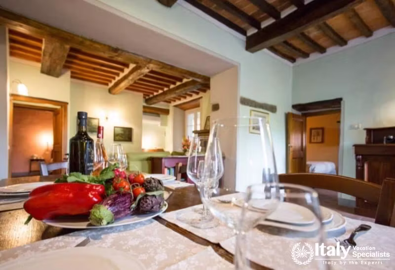 Borgo Gaggioleto Villa- Dinning Room