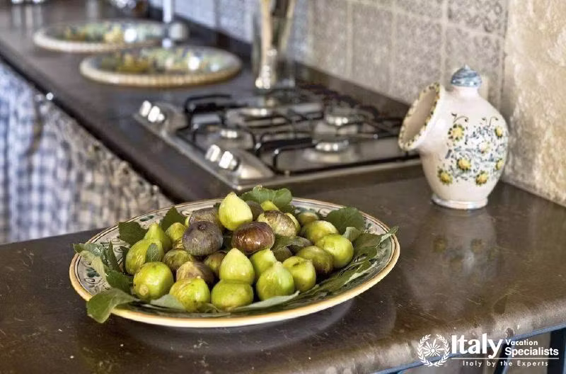 Fruits in the kitchen of Villa Eccezionale
