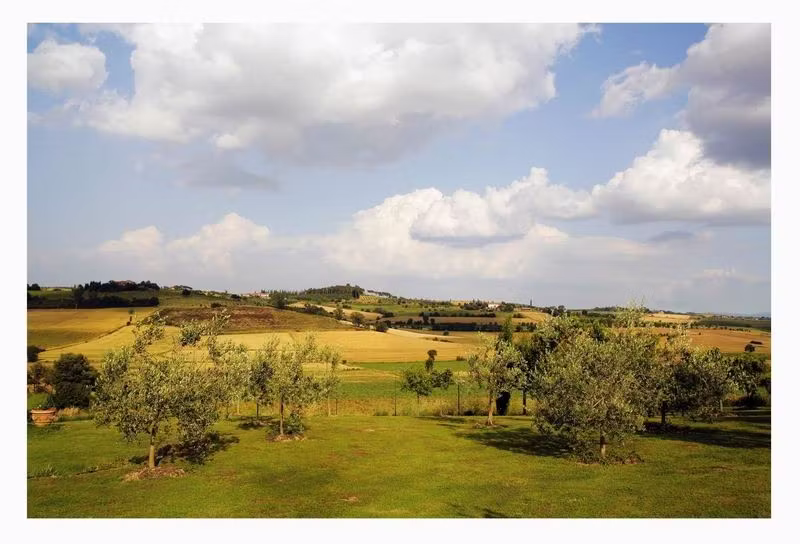 trhe surrounding countryside