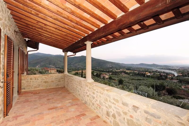 Balcony with breathtaking view