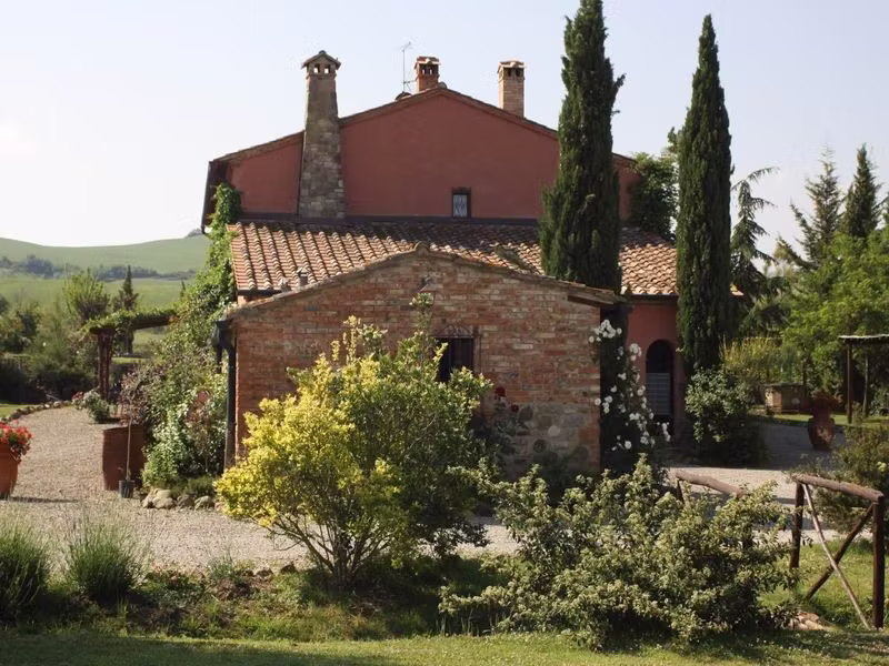 view of the house from the swimming pool