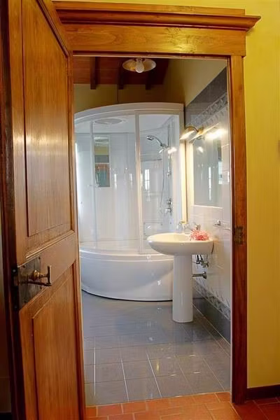 bathroom with jacuzzi