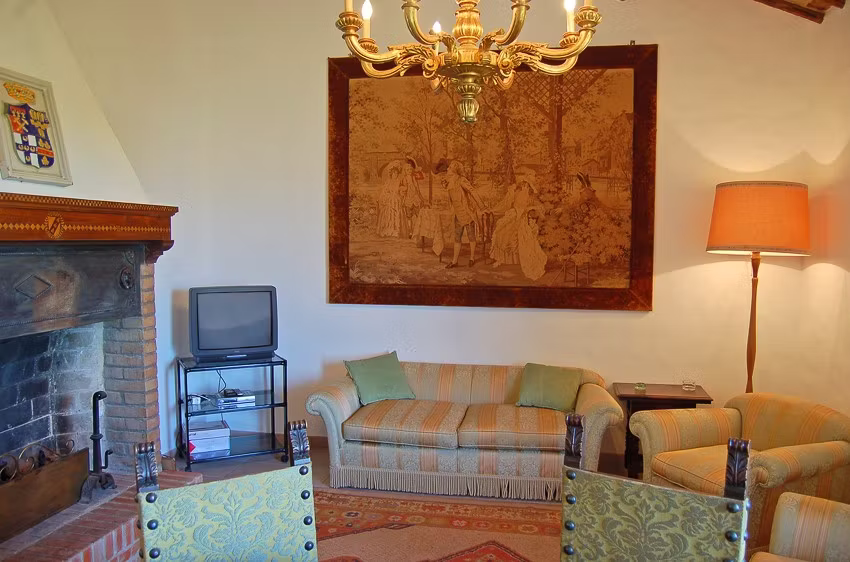 Living Room-one storey villa for 7 people